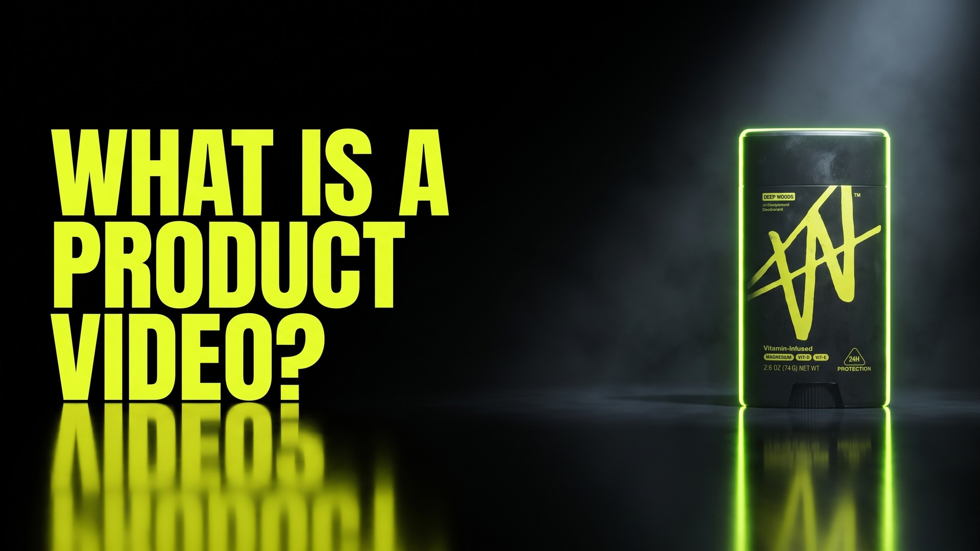 What is a product video? — W deodorant spec ad by AiM